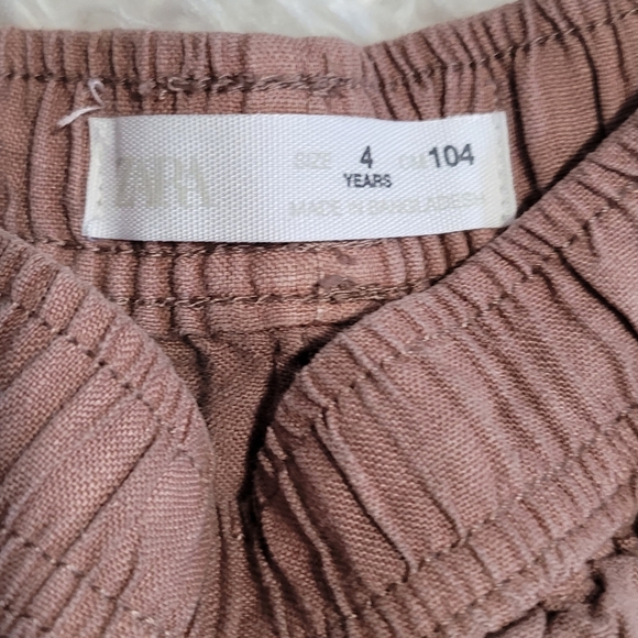 Pink Linen Shirt and Shorts Set - Picture 7 of 7